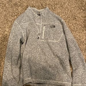 The North Face quarter zip sweatshirt